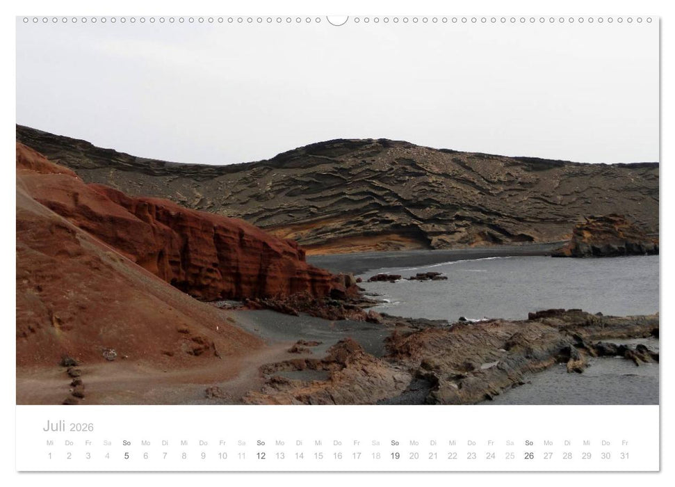 Die unwirkliche Welt von Lanzarote (CALVENDO Premium Wandkalender 2026)