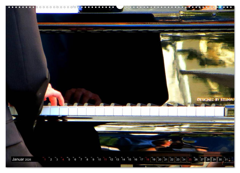 Klangbilder des Jazz (CALVENDO Wandkalender 2026)
