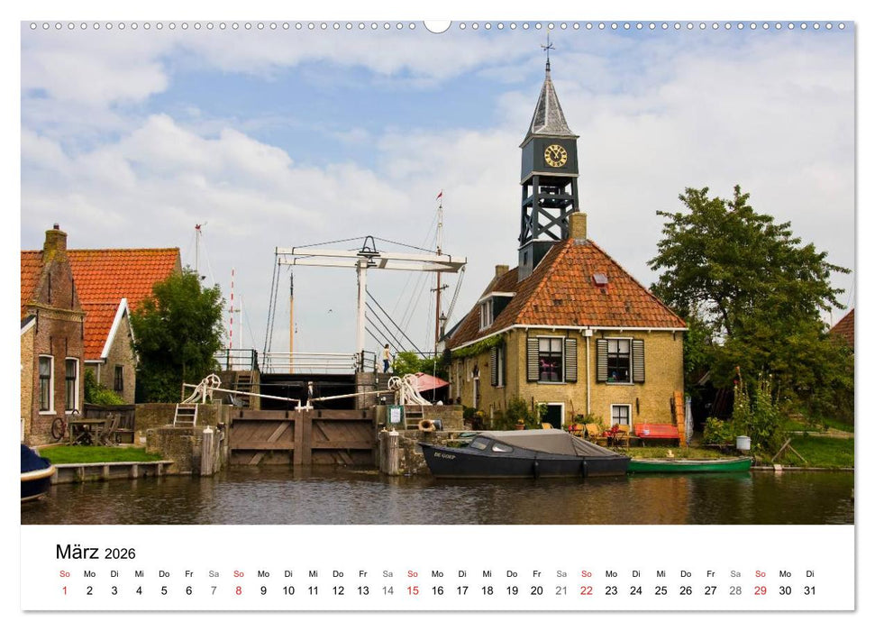 Friesland - Fryslan (CALVENDO Premium Wandkalender 2026)
