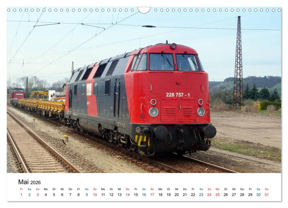 U-Boot trifft Babelsbergerin. Die Baureihen 118 und 119 der Deutschen Reichsbahn (CALVENDO Wandkalender 2026)