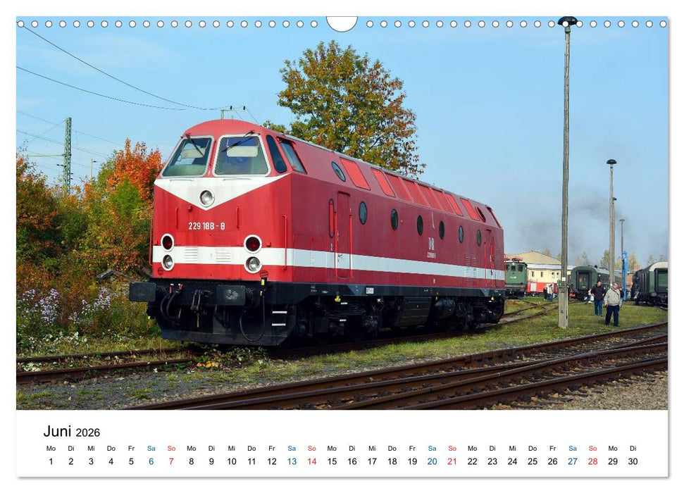 U-Boot trifft Babelsbergerin. Die Baureihen 118 und 119 der Deutschen Reichsbahn (CALVENDO Wandkalender 2026)