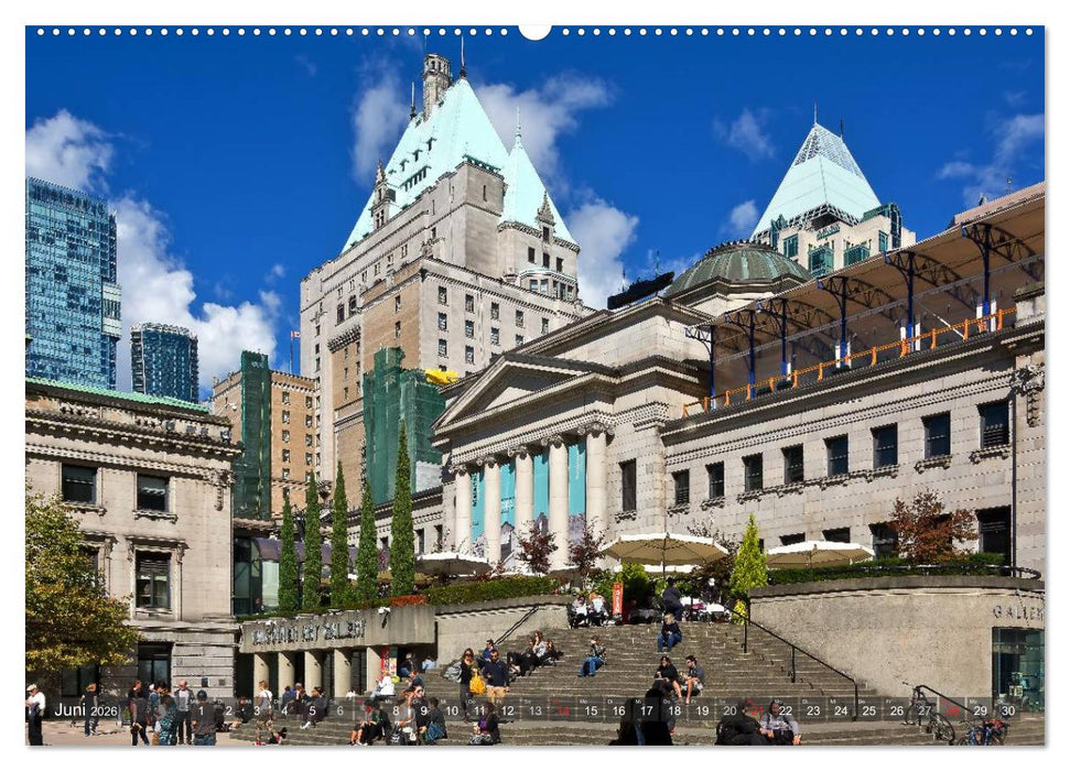 Vancouver Perspektiven (CALVENDO Premium Wandkalender 2026)