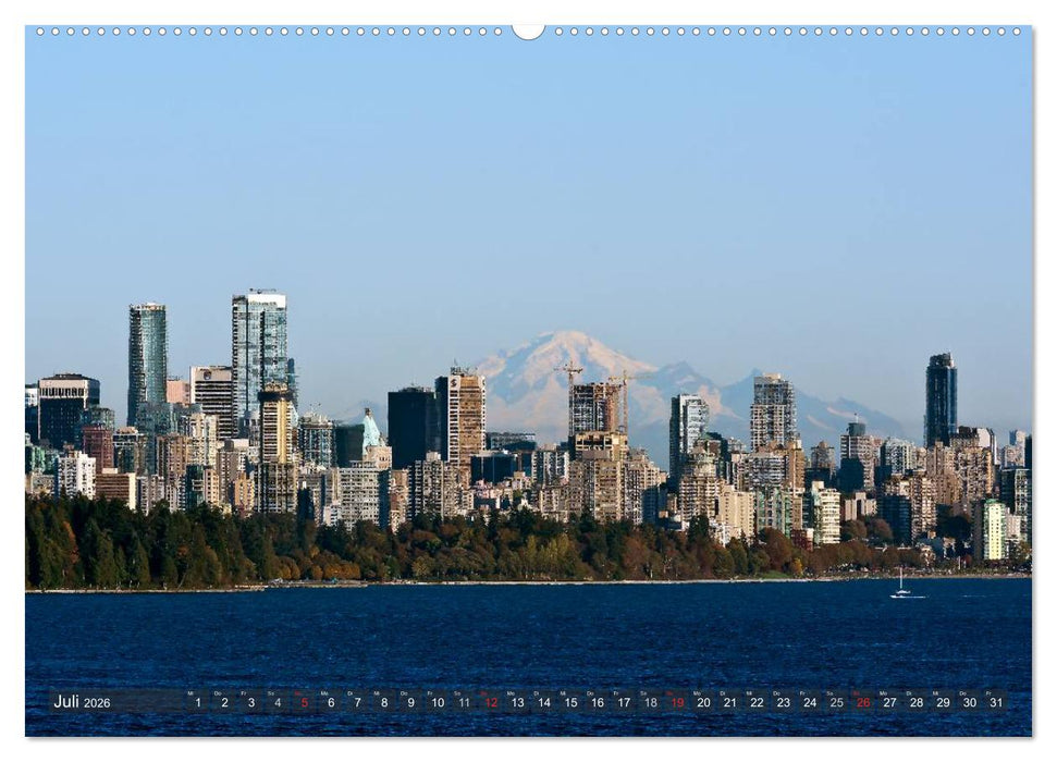 Vancouver Perspektiven (CALVENDO Premium Wandkalender 2026)