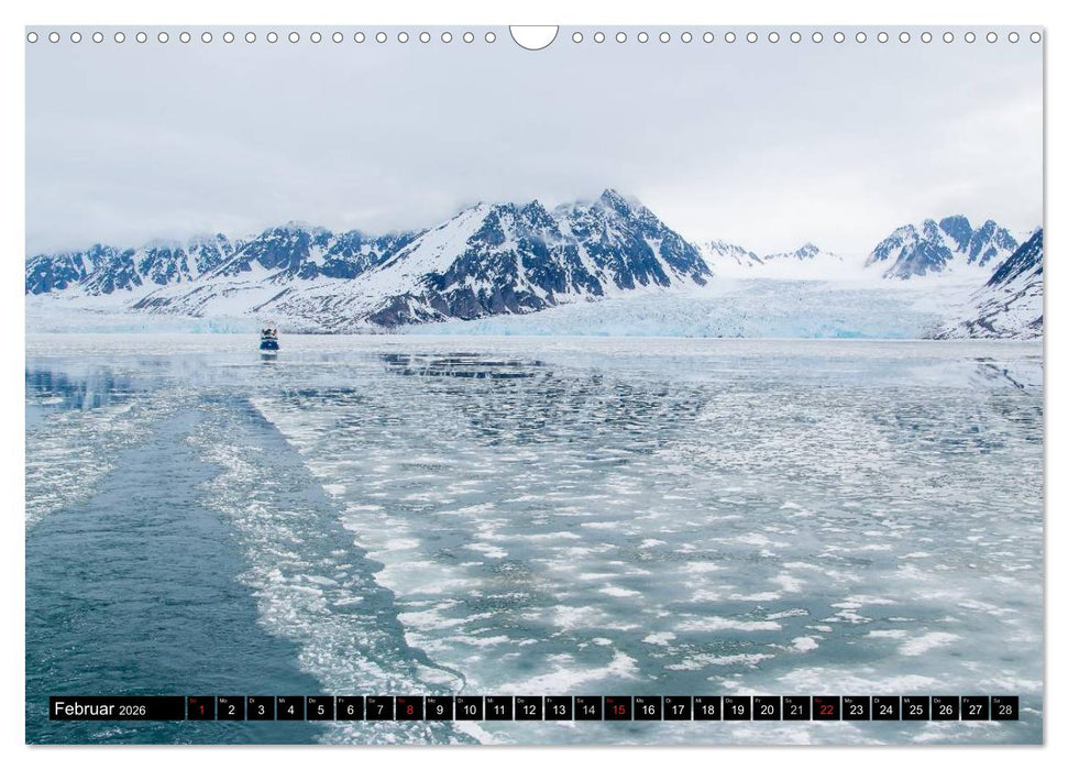 Spitzbergen - Arktische Impressionen (CALVENDO Wandkalender 2026)