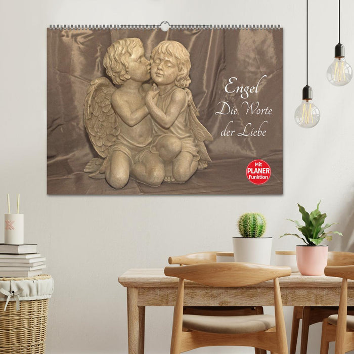 Engel - Die Worte der Liebe (CALVENDO Wandkalender 2026)