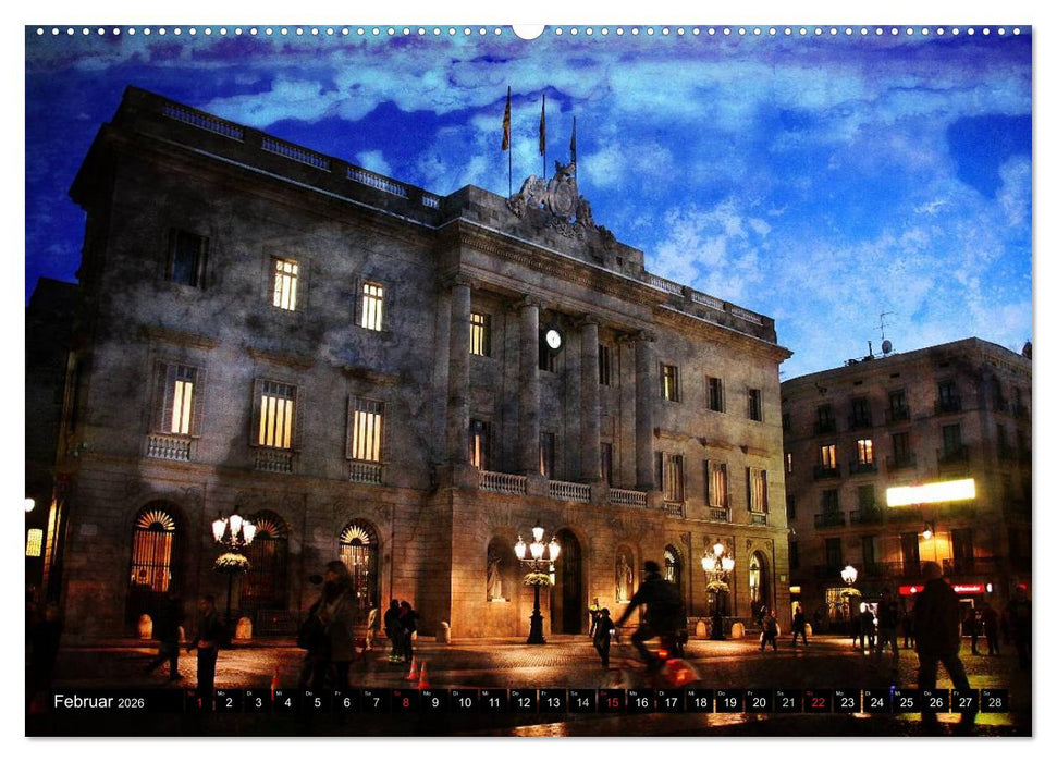 Barcelona (CALVENDO Premium Wandkalender 2026)
