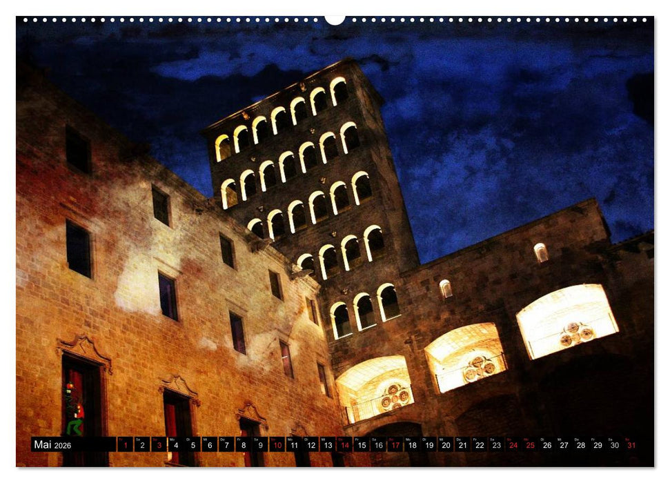 Barcelona (CALVENDO Premium Wandkalender 2026)