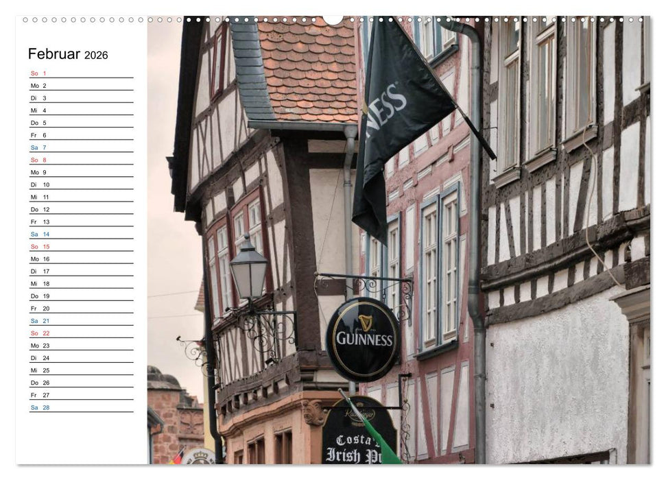 Herrliches Hessen - Büdingen (CALVENDO Premium Wandkalender 2026)