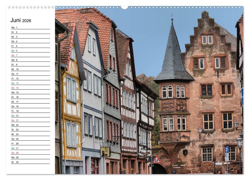 Herrliches Hessen - Büdingen (CALVENDO Premium Wandkalender 2026)