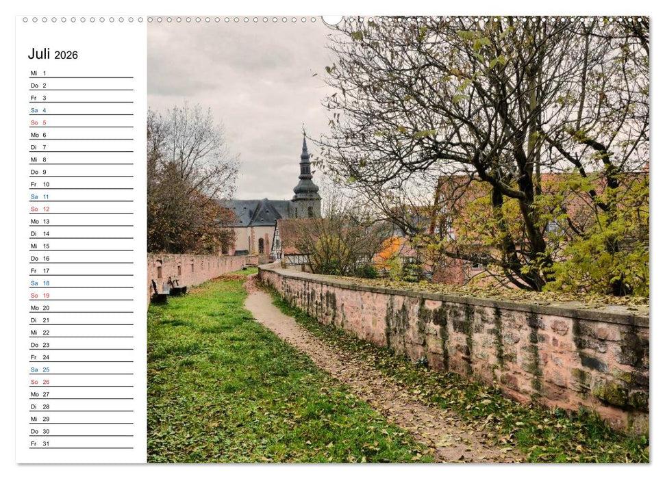 Herrliches Hessen - Büdingen (CALVENDO Premium Wandkalender 2026)