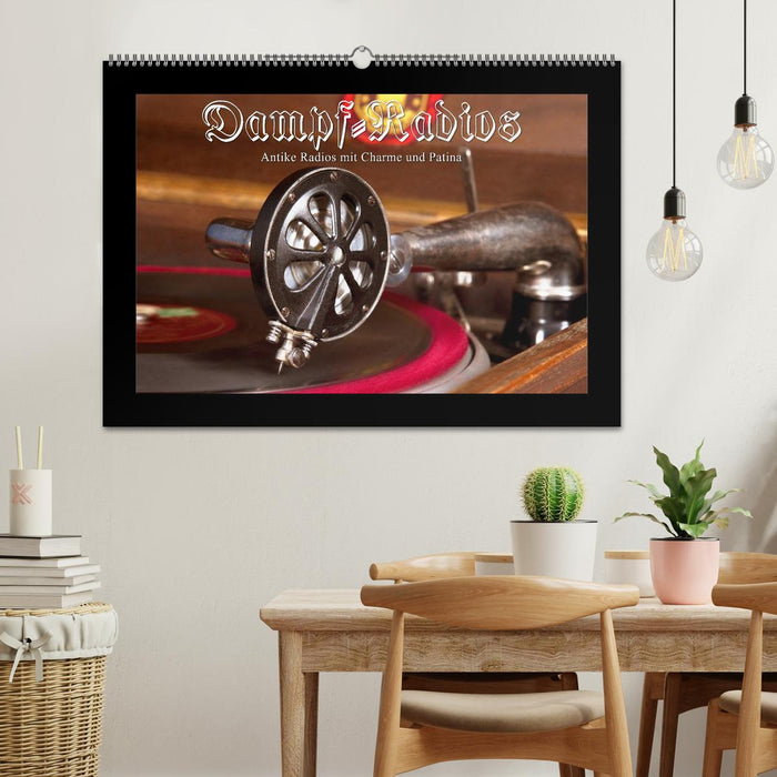 Dampfradios - Antike Radios mit Charme und Patina (CALVENDO Wandkalender 2026)