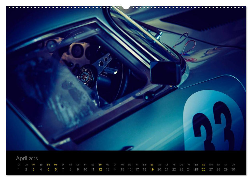 Jaguar E-Type - Bodies (CALVENDO Premium Wandkalender 2026)