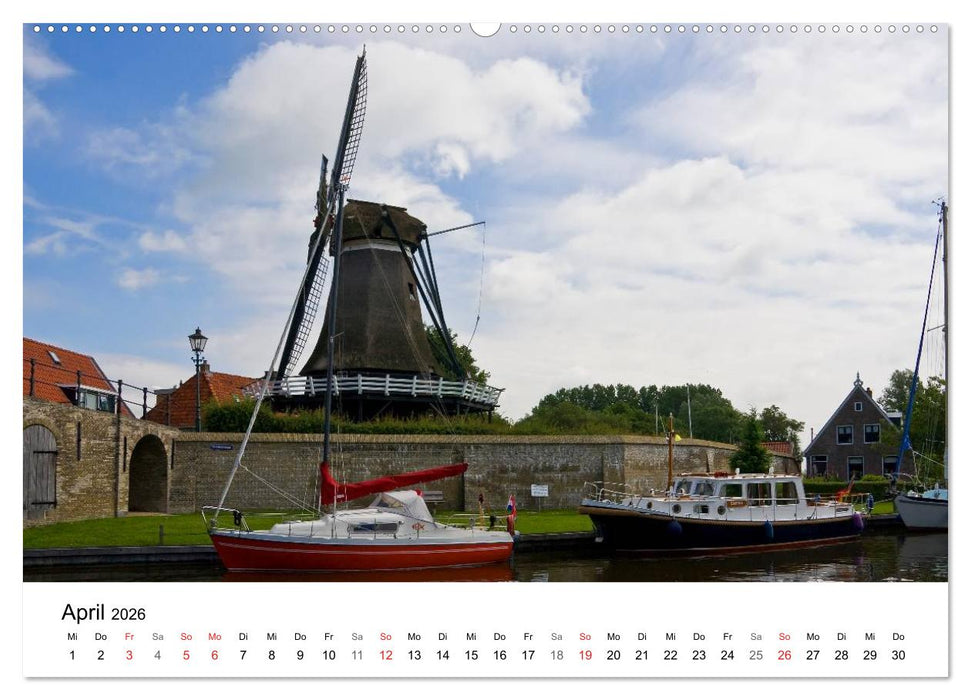 Friesland - Fryslan (CALVENDO Wandkalender 2026)