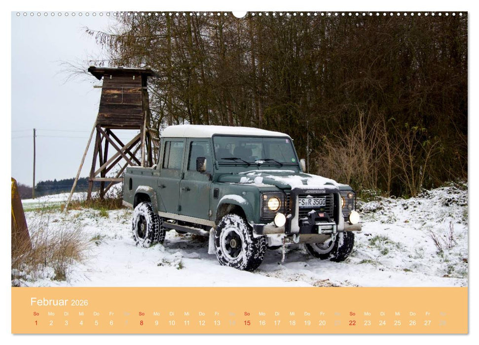 Defender für's Grobe (CALVENDO Premium Wandkalender 2026)