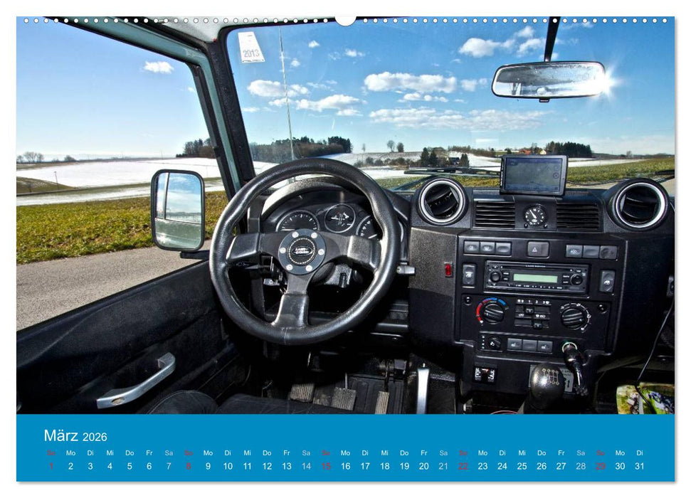 Defender für's Grobe (CALVENDO Premium Wandkalender 2026)