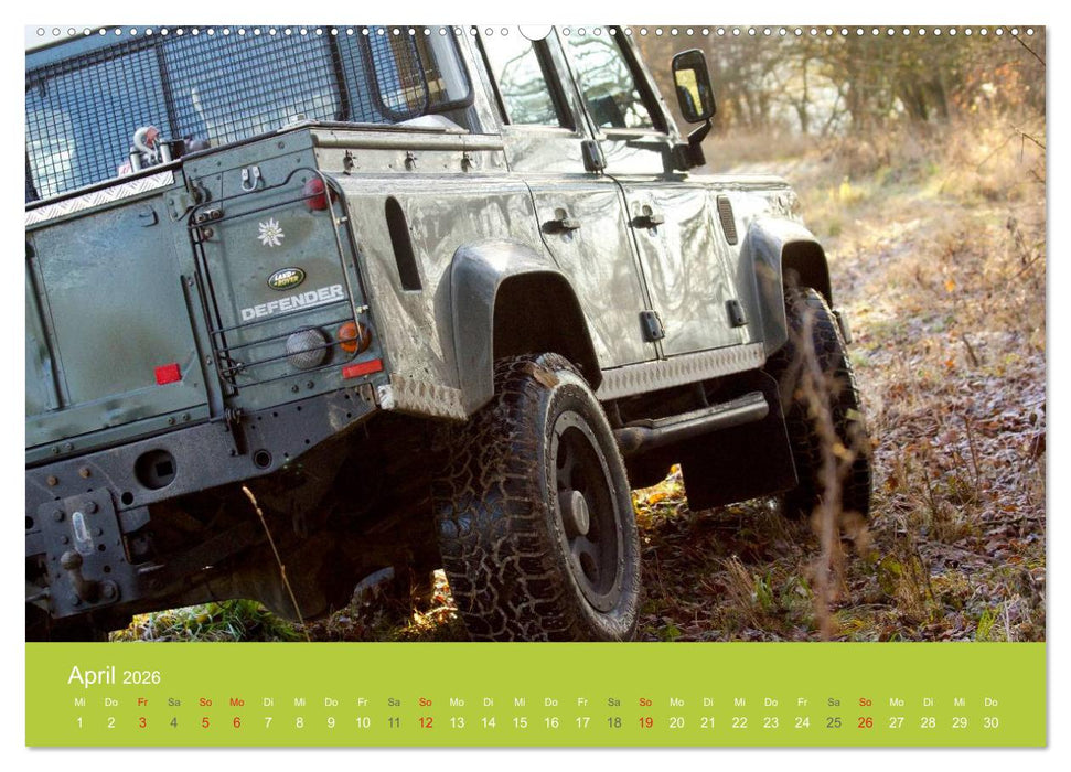 Defender für's Grobe (CALVENDO Premium Wandkalender 2026)