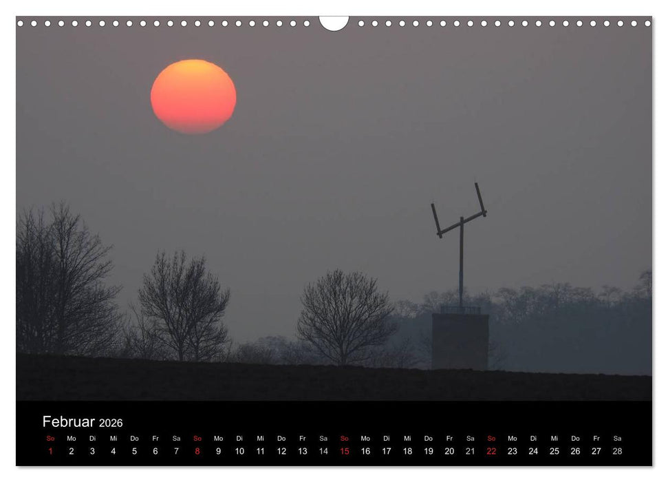 Himmel über Rheinhessen (CALVENDO Wandkalender 2026)