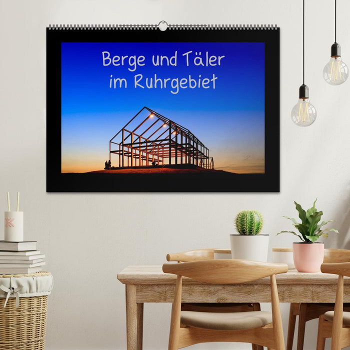 Berge und Täler im Ruhrgebiet (CALVENDO Wandkalender 2026)