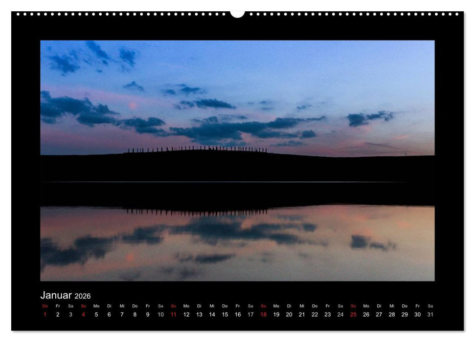 Berge und Täler im Ruhrgebiet (CALVENDO Wandkalender 2026)