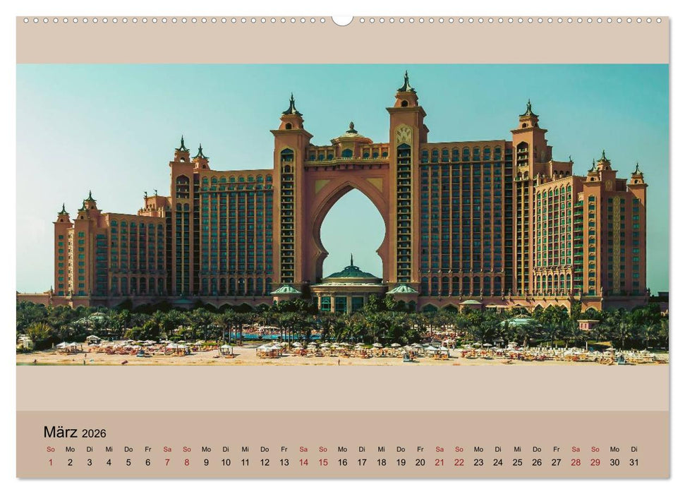 Impressions of Dubai 2026 (CALVENDO Premium Wandkalender 2026)