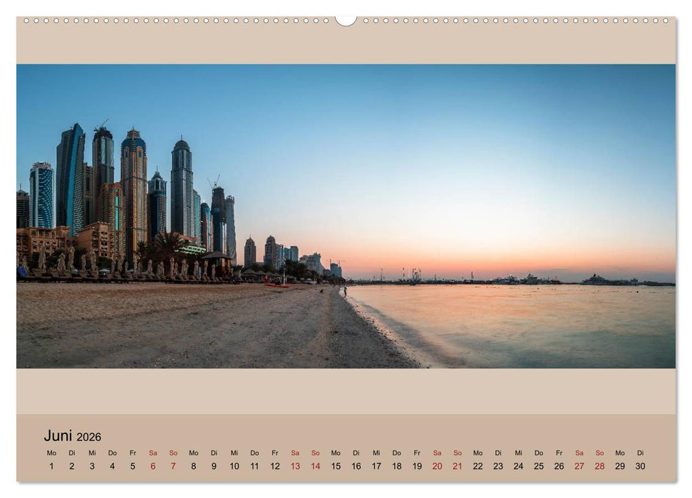Impressions of Dubai 2026 (CALVENDO Premium Wandkalender 2026)