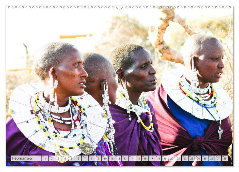 Tansania - Durch die Nationalparks Ostafrikas (CALVENDO Premium Wandkalender 2026)