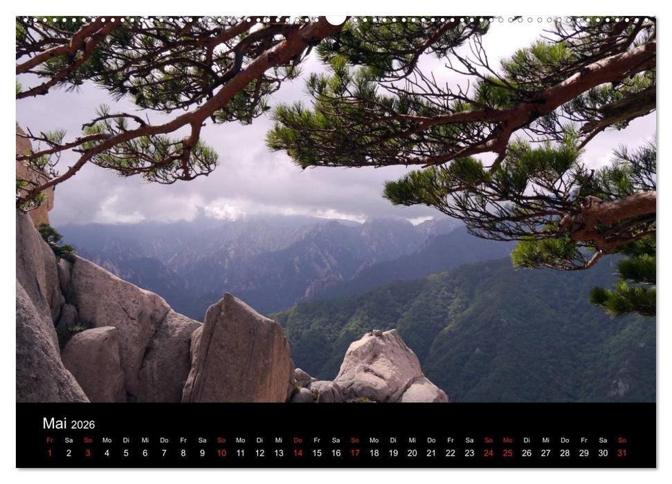 SÜDKOREA zwischen asiatischer Tradition und Moderne (CALVENDO Premium Wandkalender 2026)