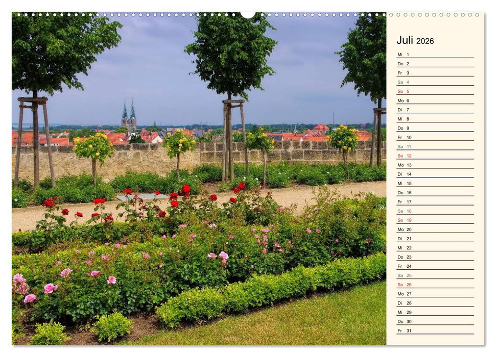 Quedlinburg - Welterbestadt im Harz (CALVENDO Premium Wandkalender 2026)