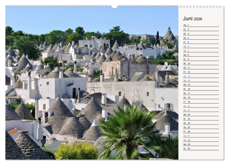 Italia (CALVENDO Premium Wandkalender 2026)