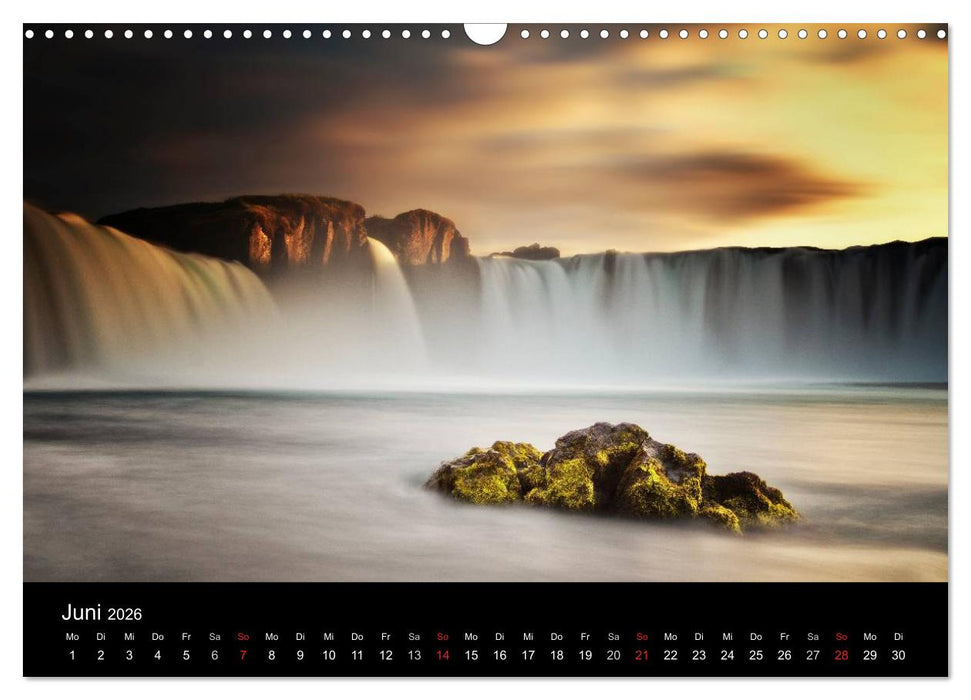 Island - Insel aus Feuer und Eis (CALVENDO Wandkalender 2026)