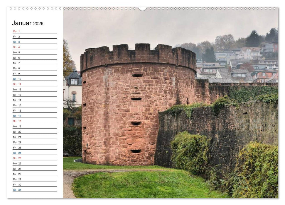 Herrliches Hessen - Büdingen (CALVENDO Wandkalender 2026)