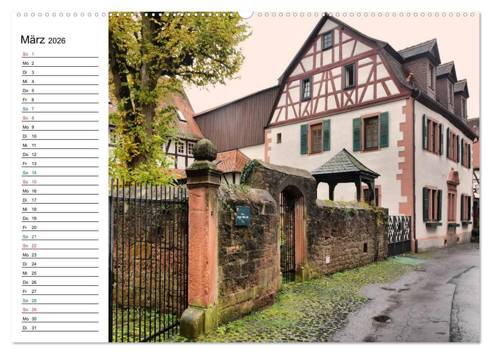 Herrliches Hessen - Büdingen (CALVENDO Wandkalender 2026)