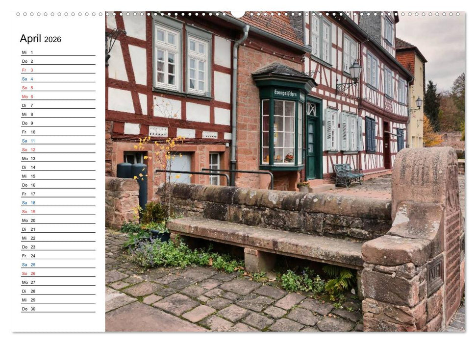 Herrliches Hessen - Büdingen (CALVENDO Wandkalender 2026)