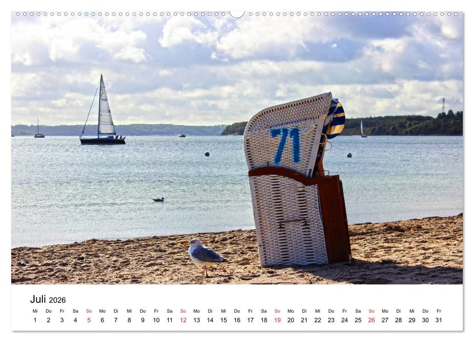 Strande und Bülk 2026 (CALVENDO Premium Wandkalender 2026)