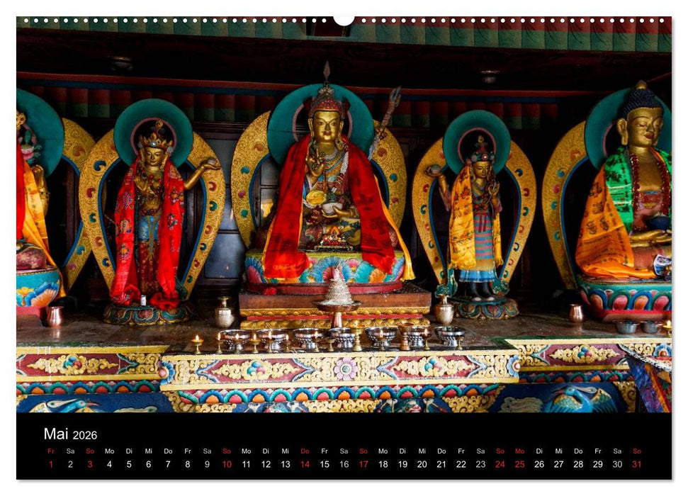 Nepal-Das Kathmandu-Tal nach dem Beben (CALVENDO Premium Wandkalender 2026)