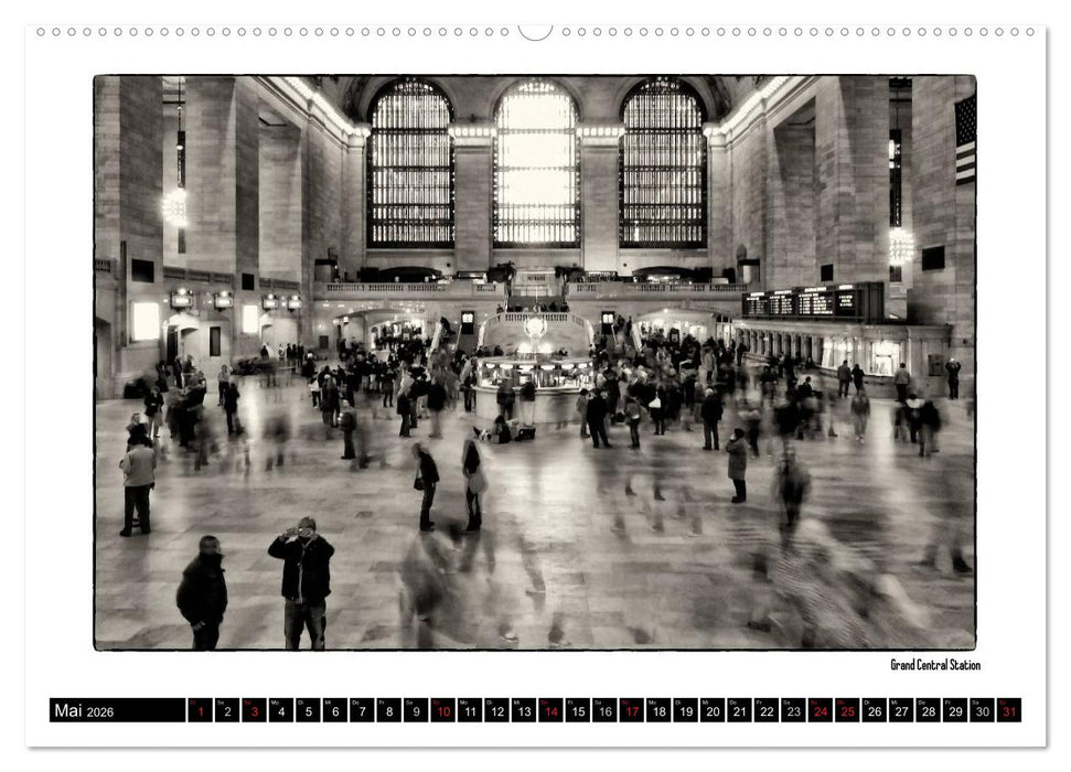 Manhattan Memories - Erinnerungen an New York (CALVENDO Premium Wandkalender 2026)