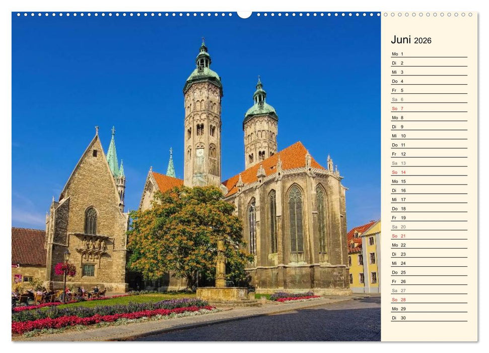 Saale-Unstrut - Region aus Wein und Stein (CALVENDO Premium Wandkalender 2026)