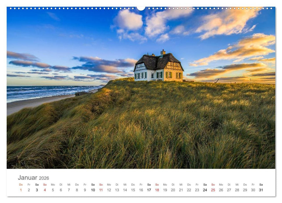Dänemark - Land im Licht (CALVENDO Premium Wandkalender 2026)