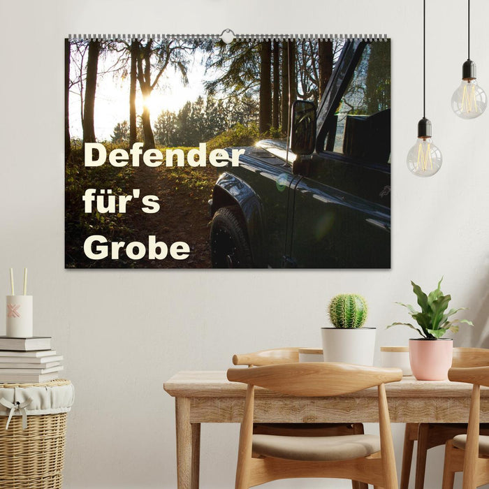 Defender für's Grobe (CALVENDO Wandkalender 2026)