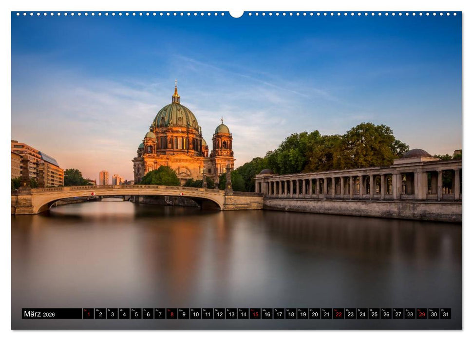 Berlin - Bilder einer Metropole (CALVENDO Wandkalender 2026)