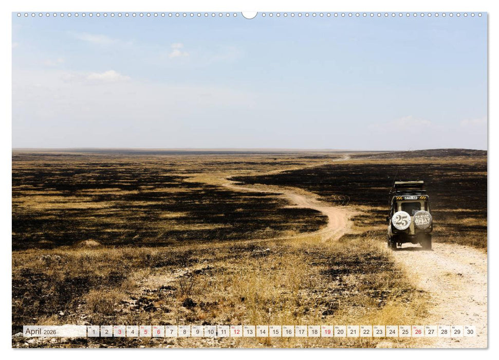 Tansania - Durch die Nationalparks Ostafrikas (CALVENDO Wandkalender 2026)