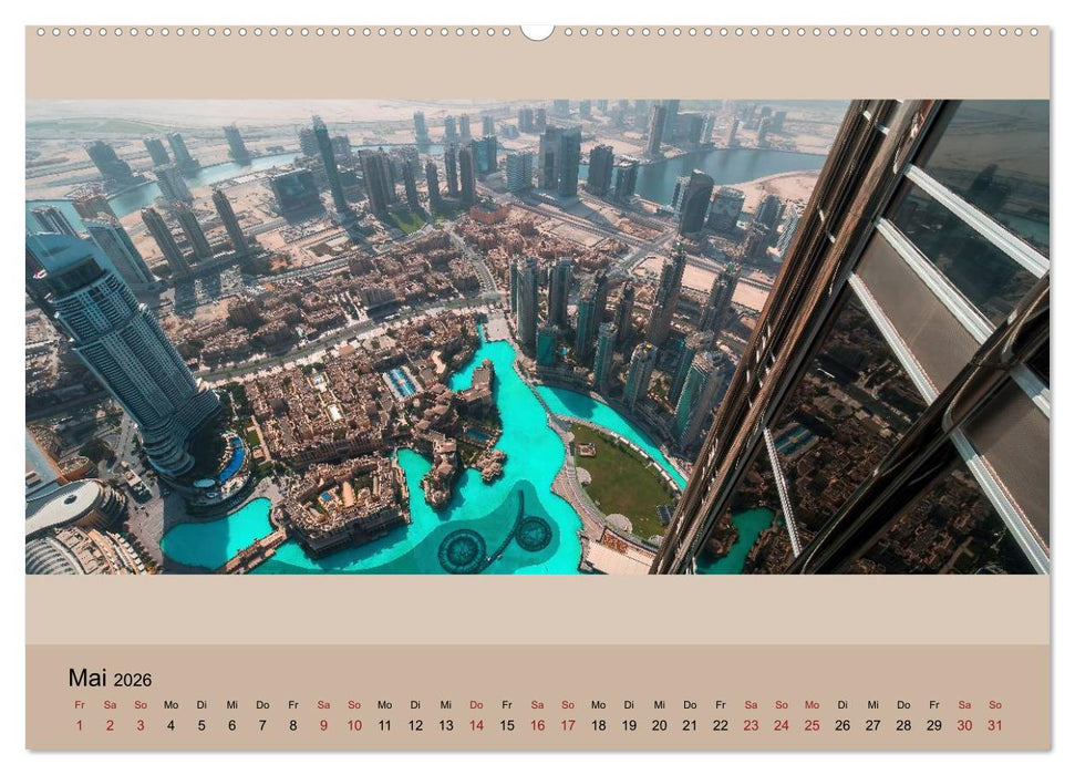 Impressions of Dubai 2026 (CALVENDO Wandkalender 2026)