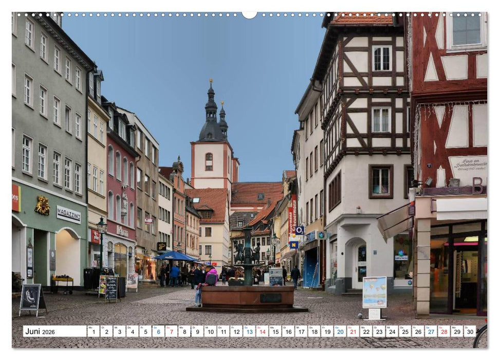 Fulda - die Barockstadt (CALVENDO Premium Wandkalender 2026)