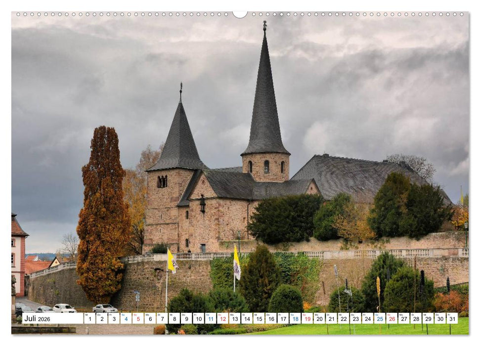 Fulda - die Barockstadt (CALVENDO Premium Wandkalender 2026)