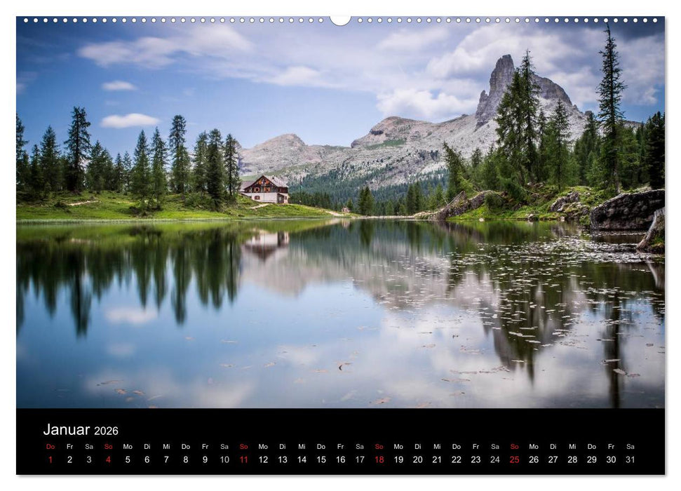 Meine Sicht der Alpen (CALVENDO Premium Wandkalender 2026)