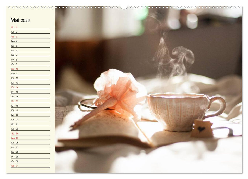 Es ist Zeit für Tee. Impressionen (CALVENDO Wandkalender 2026)