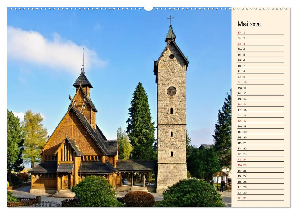 Riesengebirge (CALVENDO Wandkalender 2026)