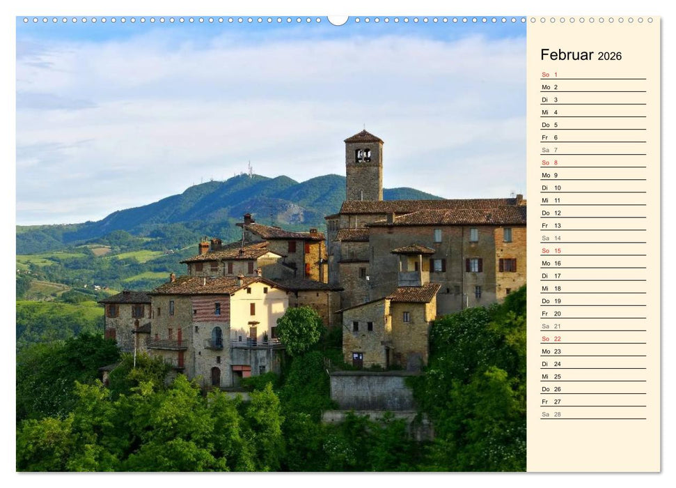 Emilia-Romagna (CALVENDO Premium Wandkalender 2026)