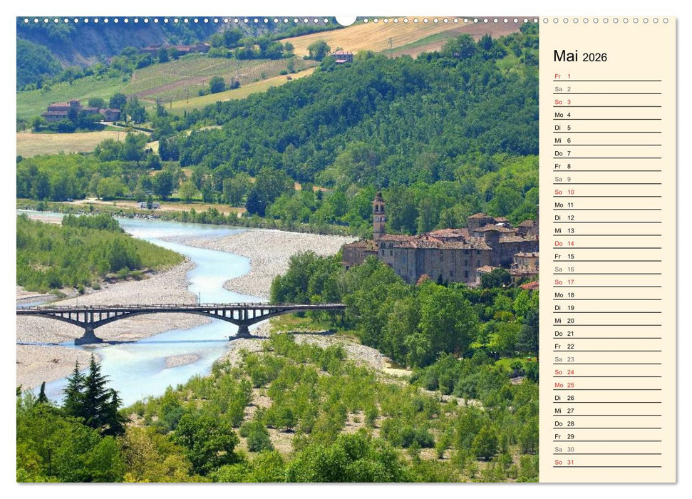 Emilia-Romagna (CALVENDO Premium Wandkalender 2026)
