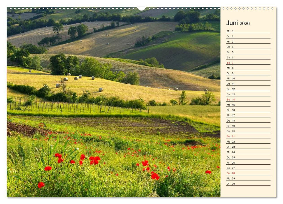 Emilia-Romagna (CALVENDO Premium Wandkalender 2026)